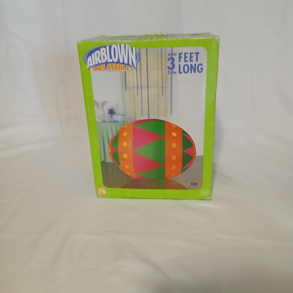 Airblown inflatable Easter egg